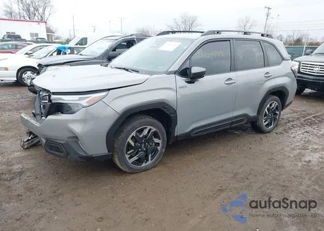 2025 Subaru Forester Limited Hybrid from USA, damaged, VIN JF2SLSRDXSH410375